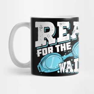 Reach For The Wall Swimming Swimmer Gift Mug